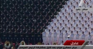 بدء العرض العسكرى الصينى احتفالاً بالذكرى الـ70 لعيد النصر