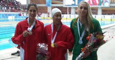 السباحة تحصد 5 ميداليات فى الألعاب الأفريقية
