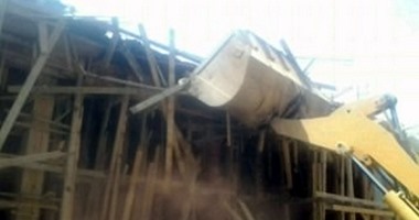 بالصور.. حملة مكبرة لإزالة الإشغالات والأكشاك المخالفة بالقناطر الخيرية