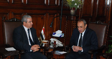 أبو حديد يستقبل بعثة الصندوق الدولى للتنمية الزراعية