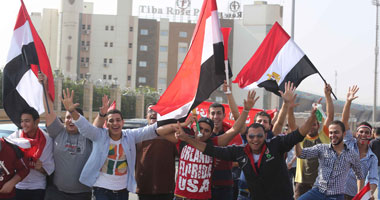 توافد جماهير مباراة مصر وغانا