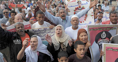 مظاهرات بالقائد ابراهيم لتأييد الجيش