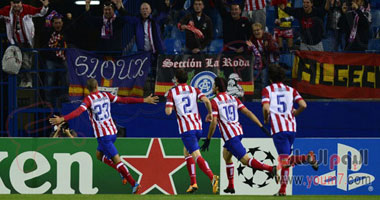 أتليتكو مدريد يتعادل فى الدقيقة 44 أمام تشيلسى