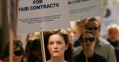 إنهاء أطول إضراب عن العمل فى تاريخ أمريكا بعد 10 أعوام من بدايته