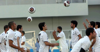 المنتخب يتدرب على الركلات الثابتة وضربات الترجيح