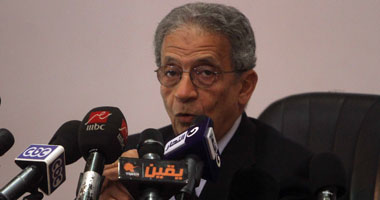 عمرو موسى: الموافقة على الدستور تعنى ولادة شرعية جديدة فى البلاد 
