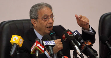 عمرو موسى يعلن تأييده لحملة "نعم لمائة سيدة فى مجلس النواب"
