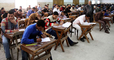 انتظام الامتحانات بكليات جامعة المنصورة 