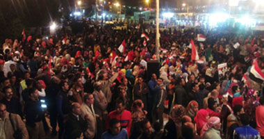 بالصور.. أهالى الوادى الجديد يحتشدون فى احتفالية ذكرى الثورة
