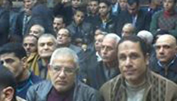 وفد من "الشباب " بكفر الشيخ يقدم التهنئة للإخوة الأقباط