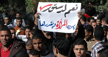 شباب القوى الثورية بدمياط يدشن حملة "نعم للدستور"