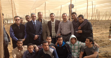 مشروع"تجربة رجل الأعمال الصغير" لطلاب كلية الزراعة بقنا 