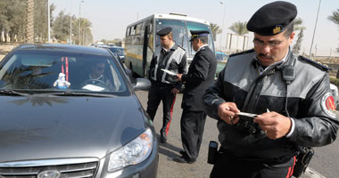 ضبط 927 مخالفة مرورية بالمنيا