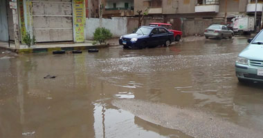 بالصور.. طنطا تغرق فى برك من الطين وقرى الغربية بلا كهرباء