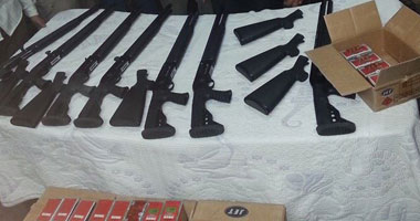 ضبط 19قطعة سلاح نارى فى حملة أمنية بالبحيرة 
