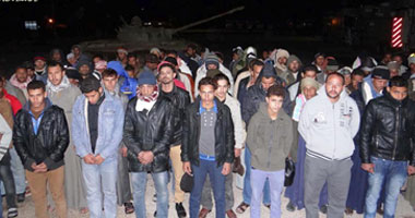 ضبط 78 أفريقيًا أثناء محاولتهم الهجرة غير الشرعية إلى إيطاليا عبر كفر الشيخ