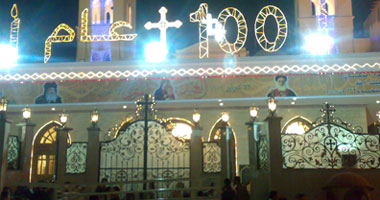 السطو على كنيسة العذراء بالعريش