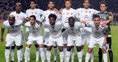 وصول حافلة الصفاقسى لاستاد القاهرة