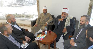 بالصور.. قيادات "النور" يلتقون وكيل الأوقاف بالبحر الأحمر