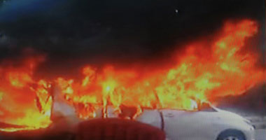 الأدلة الجنائية تثبت أن حرق سيارة نجل عضو مجلس الشعب بالفيوم بفعل فاعل