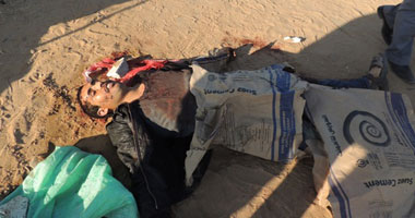 ننشر صورا جديدة لإرهابى الإسماعيلية عقب مصرعه