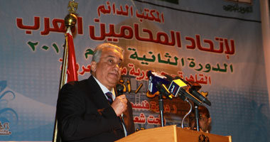 بدء افتتاح المركز الدائم لاتحاد المحامين العرب بالقاهرة