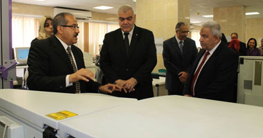 رئيس جامعة الإسكندرية يفتتح أعمال التطوير بالمستشفى الجامعى