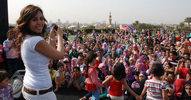 حفل غنائى للمطربة سومة على المسرح الكبير بالأوبرا