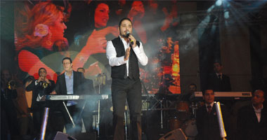 بالصور.. رامى عياش" نجم ليالى القاهرة"