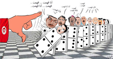 بالصور..نصيب الكاريكاتيريين من الثورات العربية