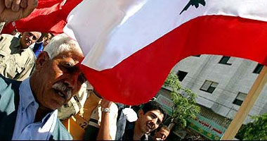 تظاهرة فى مدينة طرابلس بشمال لبنان تنديدا بالنظام السورى