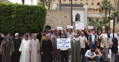 صيادو كفر الشيخ يحتجون أمام مديرية الأمن 