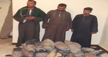 ضبط 110 كيلو بانجو بحوزة 3 سائقين من سوهاج