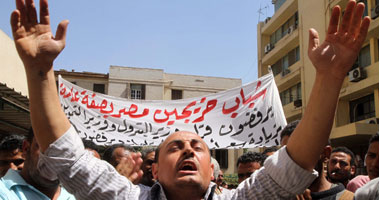 وقفة أصحاب مستودعات البوتاجاز أمام وزارة التموين