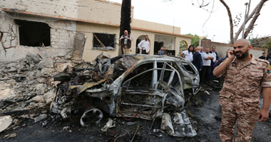 هجوم بسيارة مفخخة على السفارة الفرنسية فى طرابلس