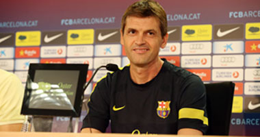 برشلونة يعلن الحداد 3 أيام على رحيل فيلانوفا