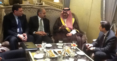 ياسين والعامرى يلتقيان الأمير نواف لدعم التعاون المصرى السعودى