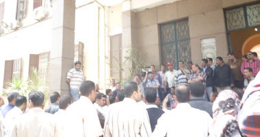 وقفة لعاملى القناة السابعة للمطالبة بإقالة رئيس قطاع شمال الصعيد