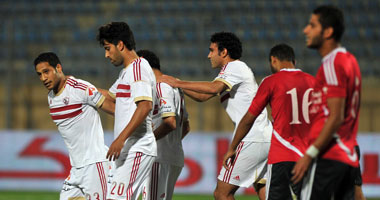 بالصور.. الزمالك يعزز تقدمه على المنيا بالهدف الثانى