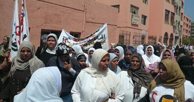 طوارئ بالمستشفى العام بالإسماعيلية بسبب إضراب الممرضات 