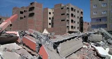 انهيار برج سكنى من 11 طابقًا بالإسكندرية