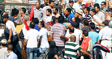 نشر قوات الأمن المركزى بمحطة قطار سيدى جابر