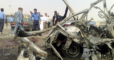 مصرع 3 فى انفجار سيارة مفخخة غرب بغداد