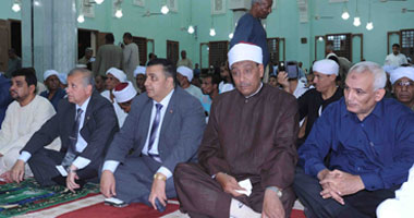 محافظ الأقصر يشهد الاحتفال بليلة القدر فى ساحة الطيب