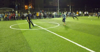 بدء مباراة نهائى كأس 25 يناير بين "6 إبريل ومصر القوية"