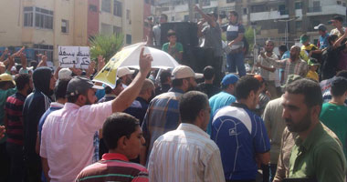 مسيرة "للمحظورة" بحى المناخ ببورسعيد بعد صلاة الجمعة