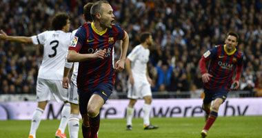 ركلة جزاء صحيحة لبرشلونة أمام ريال مدريد الإسبانى