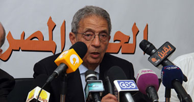 عمرو موسى يختتم زيارته لواشنطن اليوم بلقاء جون كيرى