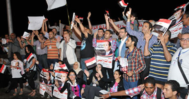 "شعلة المشير" تواصل جولاتها فى قرى الفيوم لدعم السيسى رئيسًا