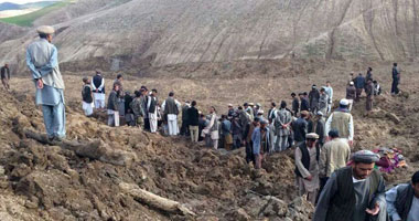 حصار أكثر من 2000 شخص فى قرية ضربها انهيار طينى بأفغانستان